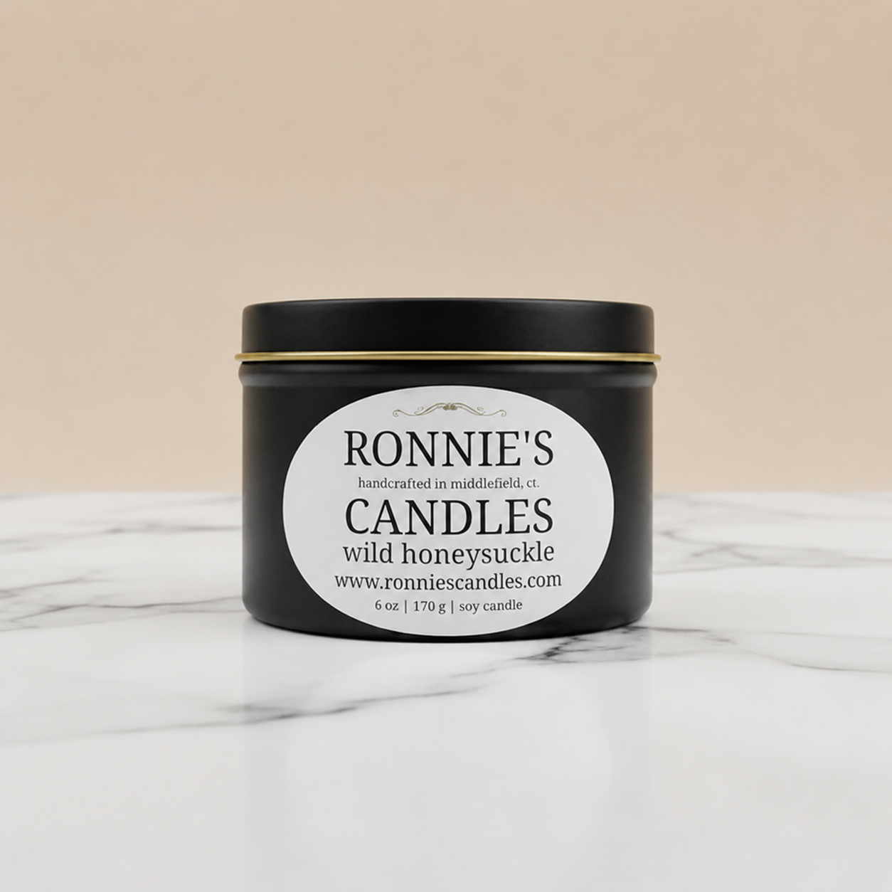 Wild Honeysuckle 100% Soy Candle