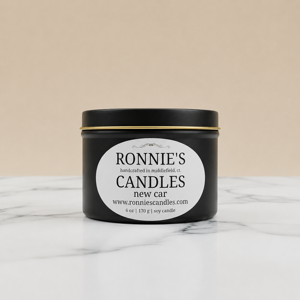 New Car 100% Soy Candle