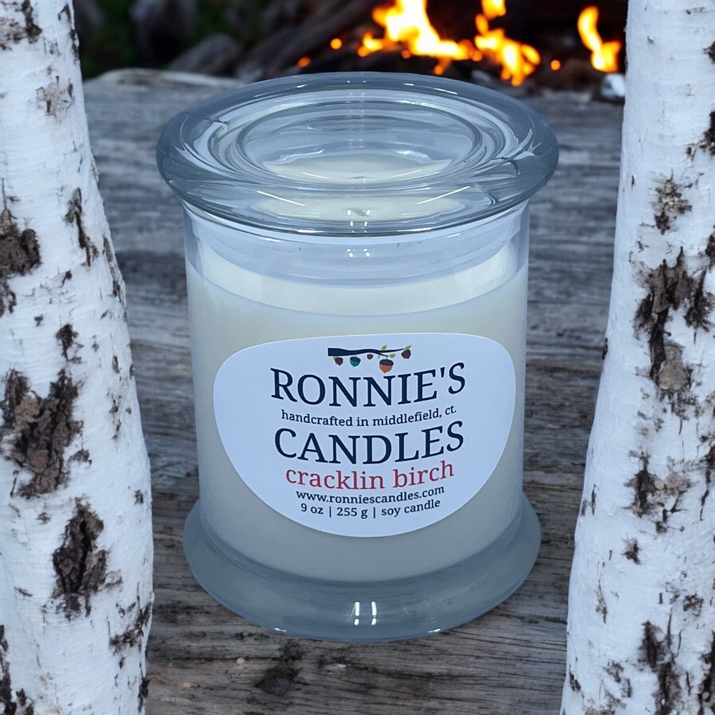 Cracklin' Birch 100% Soy Candle