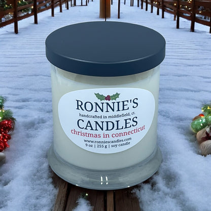 Christmas in Connecticut 100% Soy Candle