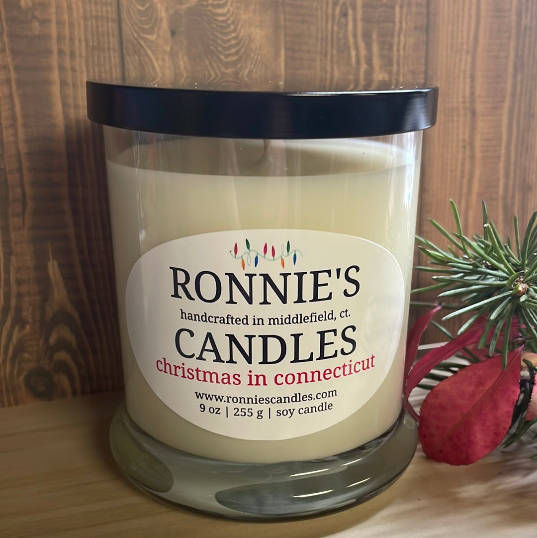 Christmas in Connecticut 100% Soy Candle
