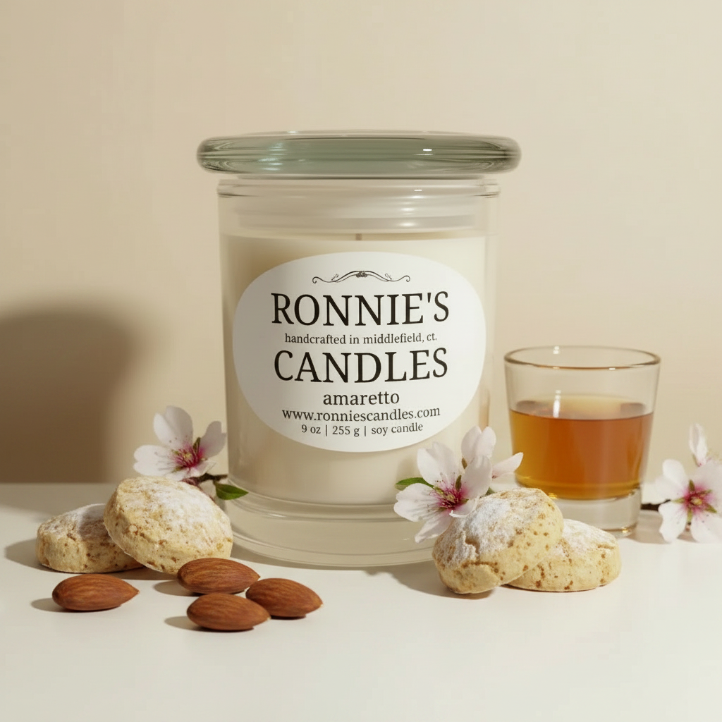 Amaretto 100% Soy Candle