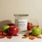 Apple Maple Bourbon 100% Soy Candle
