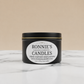 Black Currant and Jasmine 100% Soy Candle