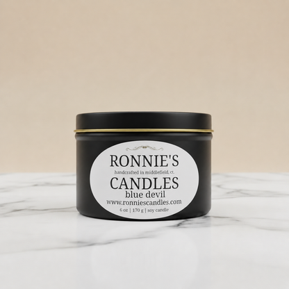 Blue Devil 100% Soy Candle