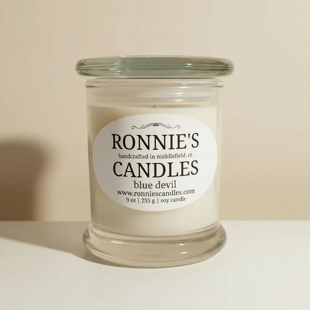 Blue Devil 100% Soy Candle