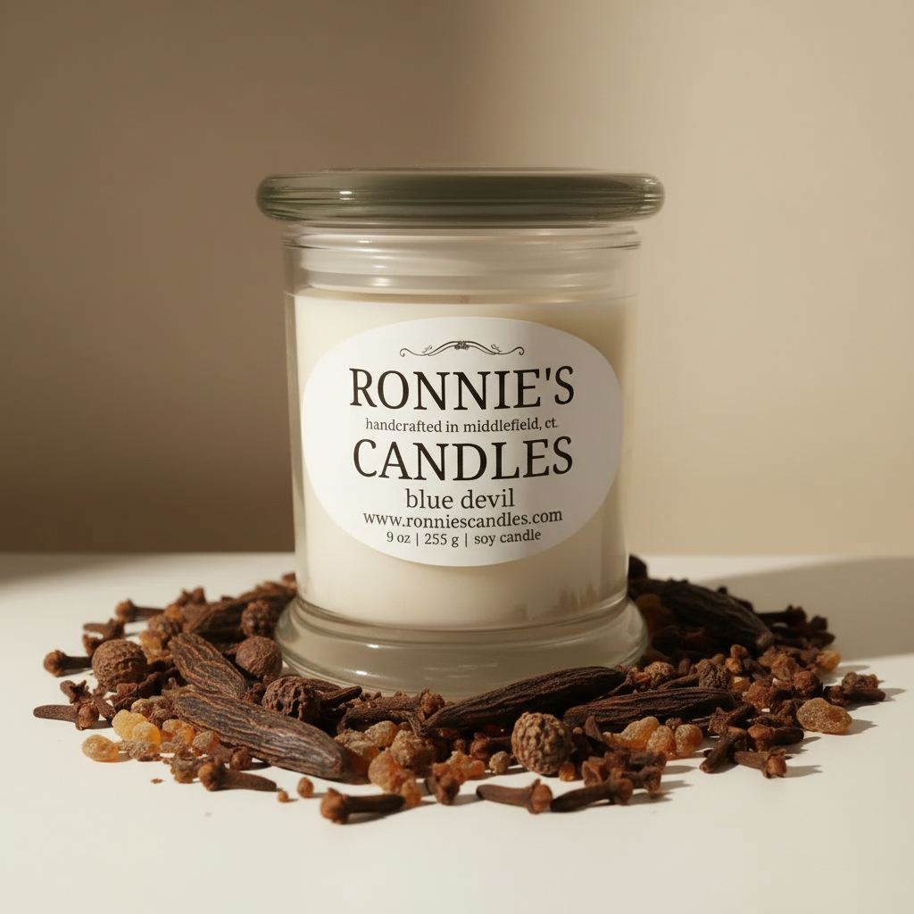 Blue Devil 100% Soy Candle