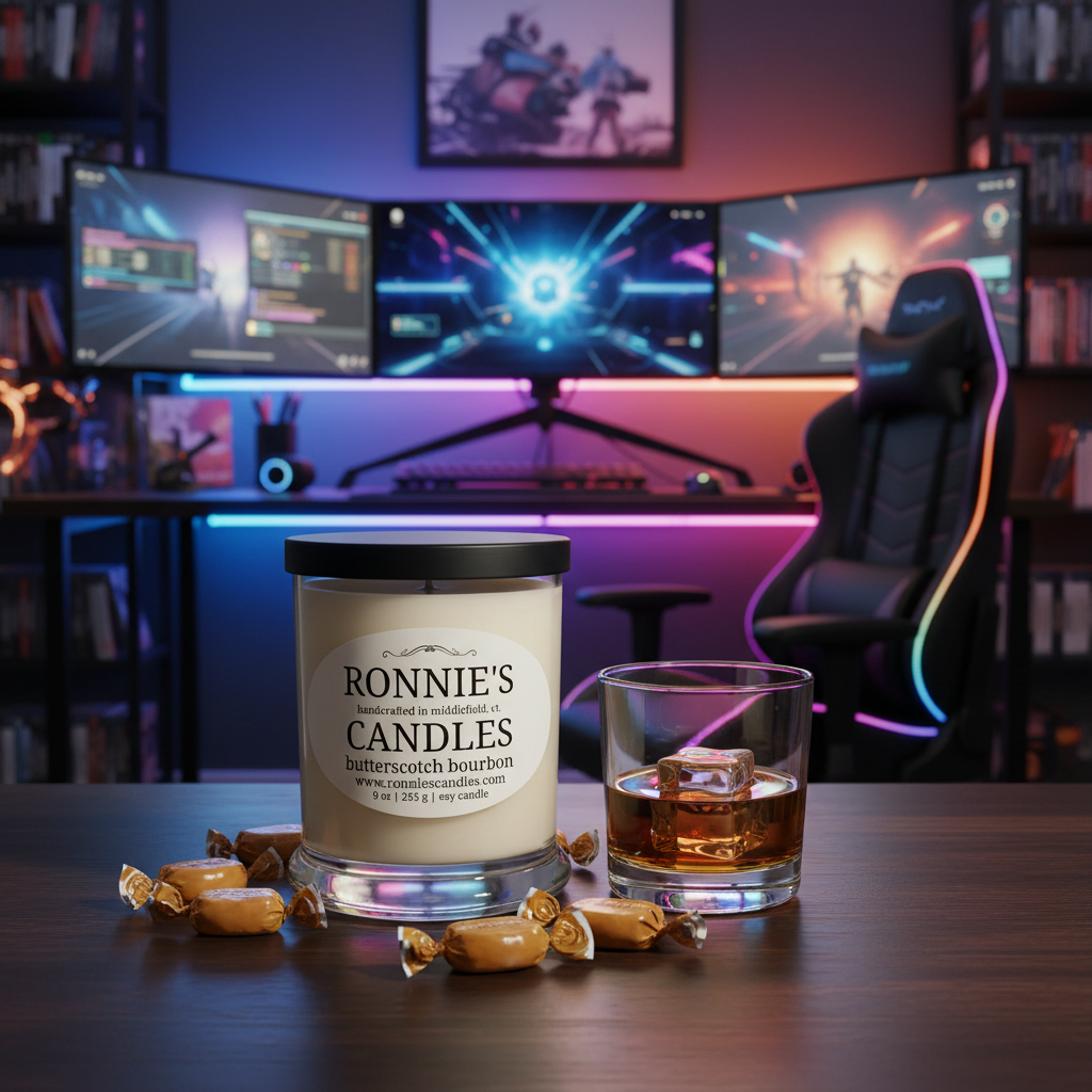 Butterscotch and Bourbon 100% Soy Candle