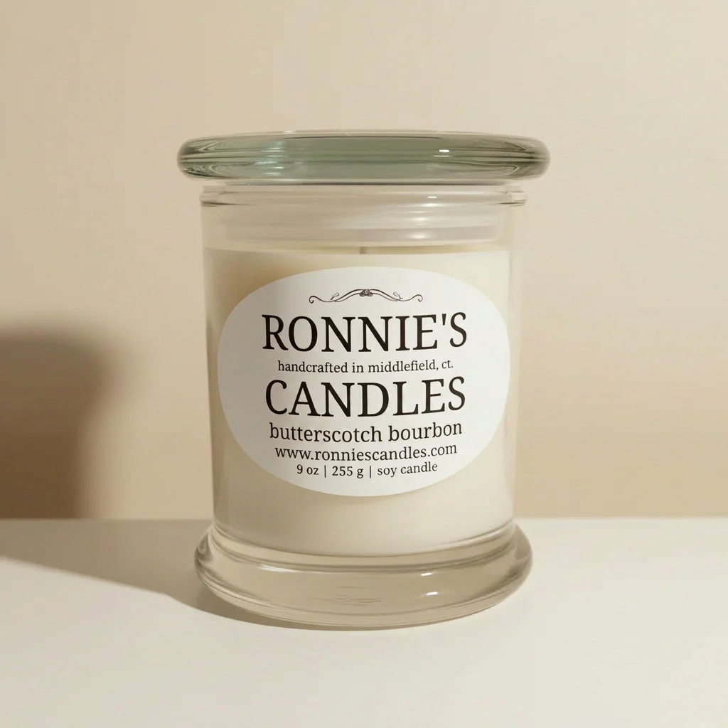 Butterscotch and Bourbon 100% Soy Candle