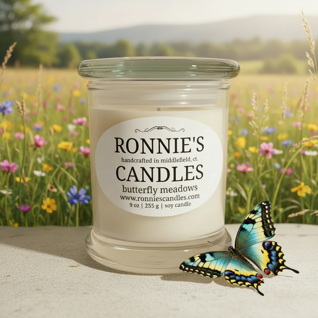Butterfly Meadows 100% Soy Candle