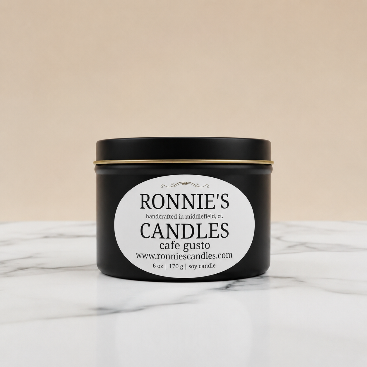 Cafe Gusto 100% Soy Candle