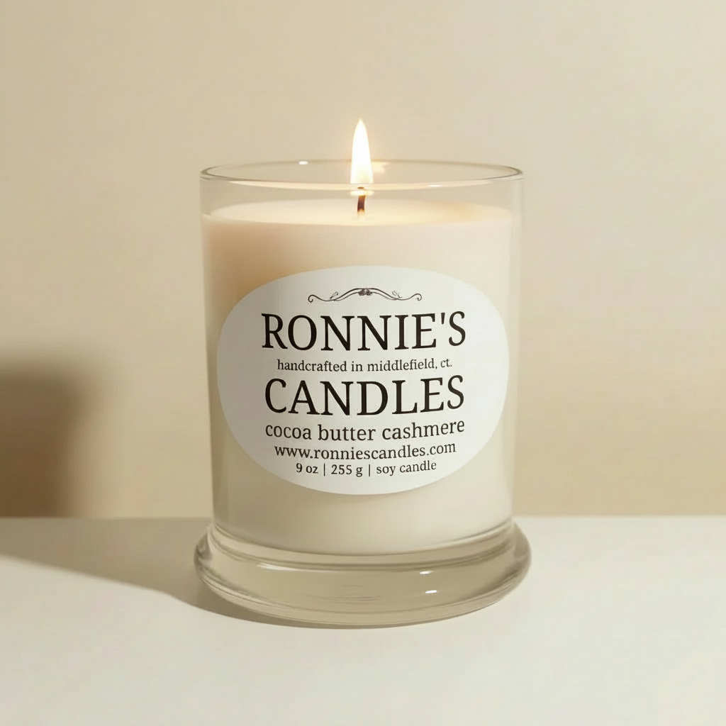 Cocoa Butter Cashmere 100% Soy Candle