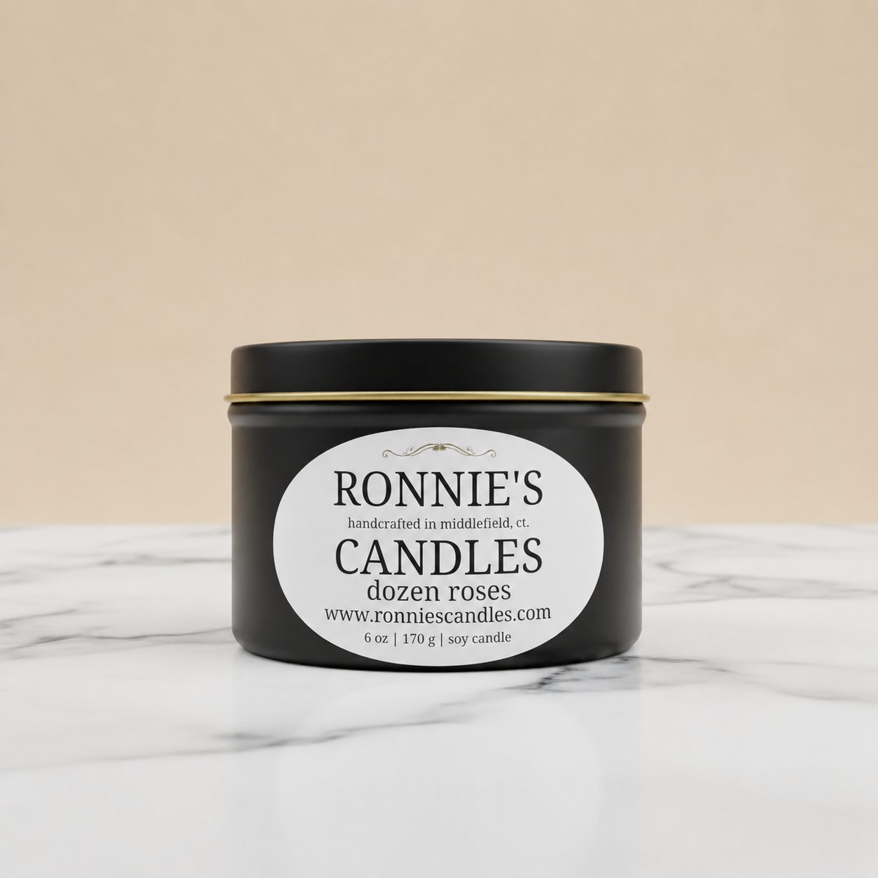 Dozen Roses 100% Soy Candle