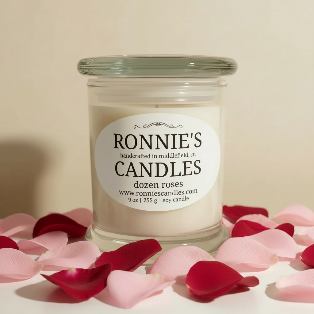 Dozen Roses 100% Soy Candle