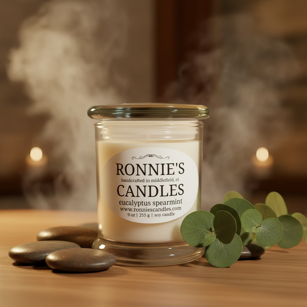 Eucalyptus Spearmint 100% Soy Candle