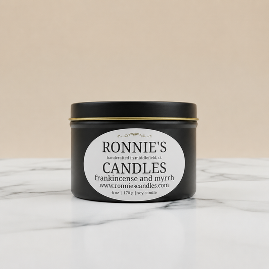 Frankincense and Myrrh 100% Soy Candle