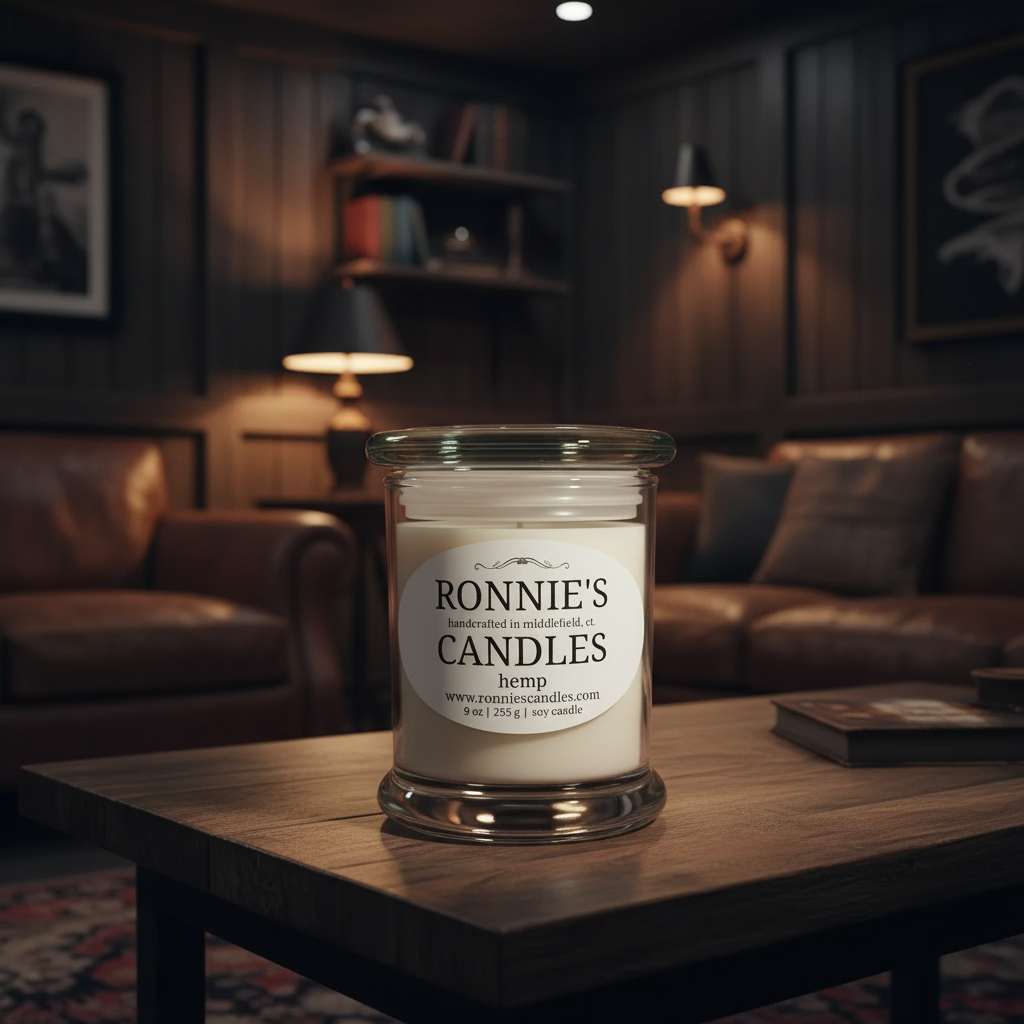 Hemp 100% Soy Candle