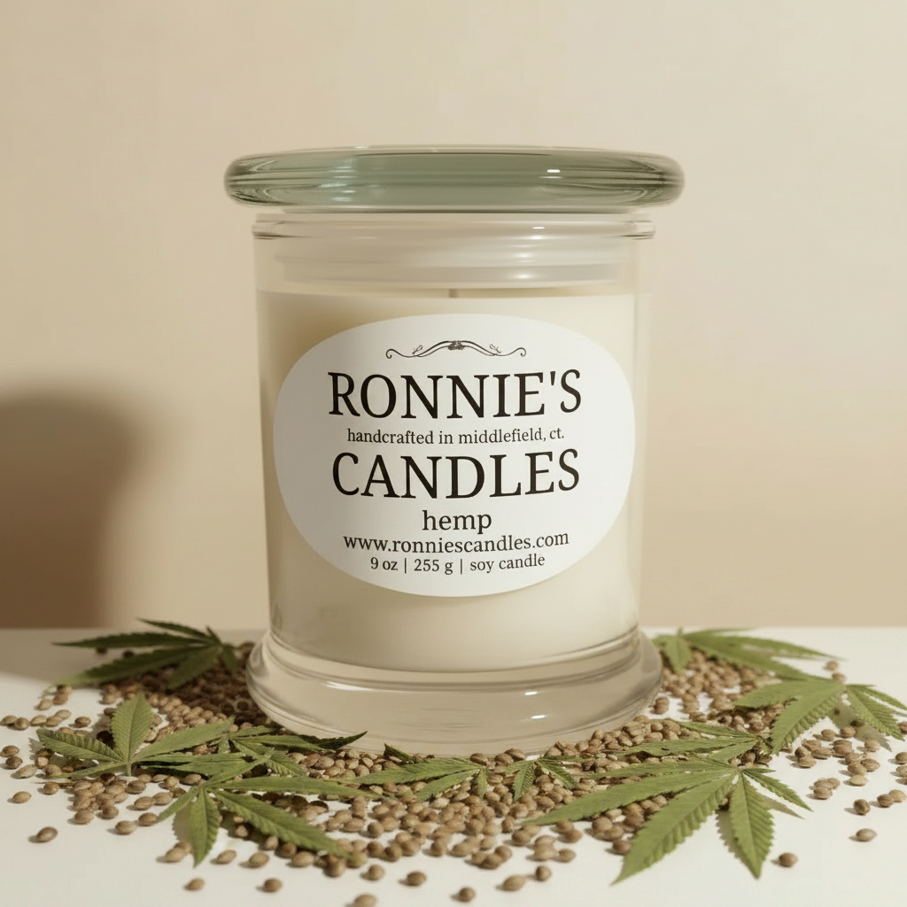 Hemp 100% Soy Candle