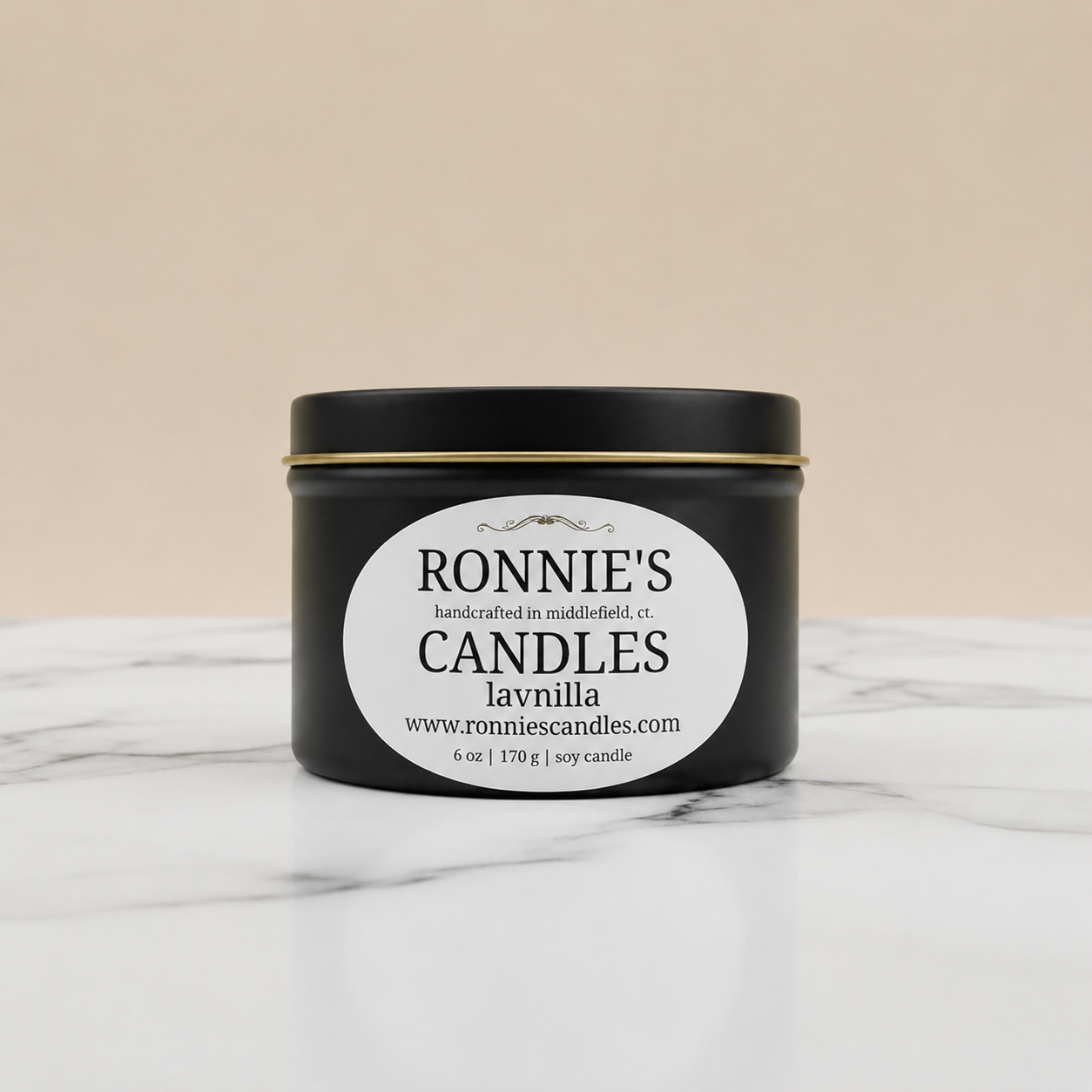 Lavnilla 100% Soy Candle