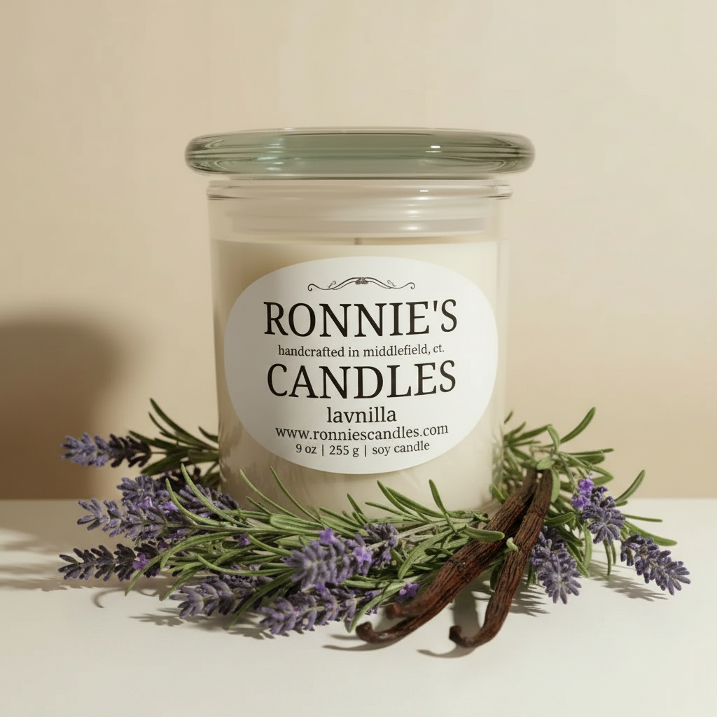 Lavnilla 100% Soy Candle