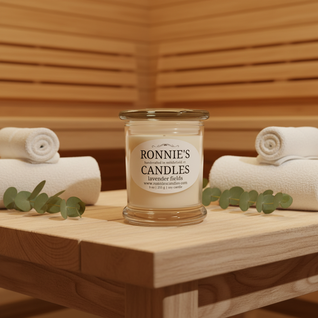 Lavender Fields 100% Soy Candle