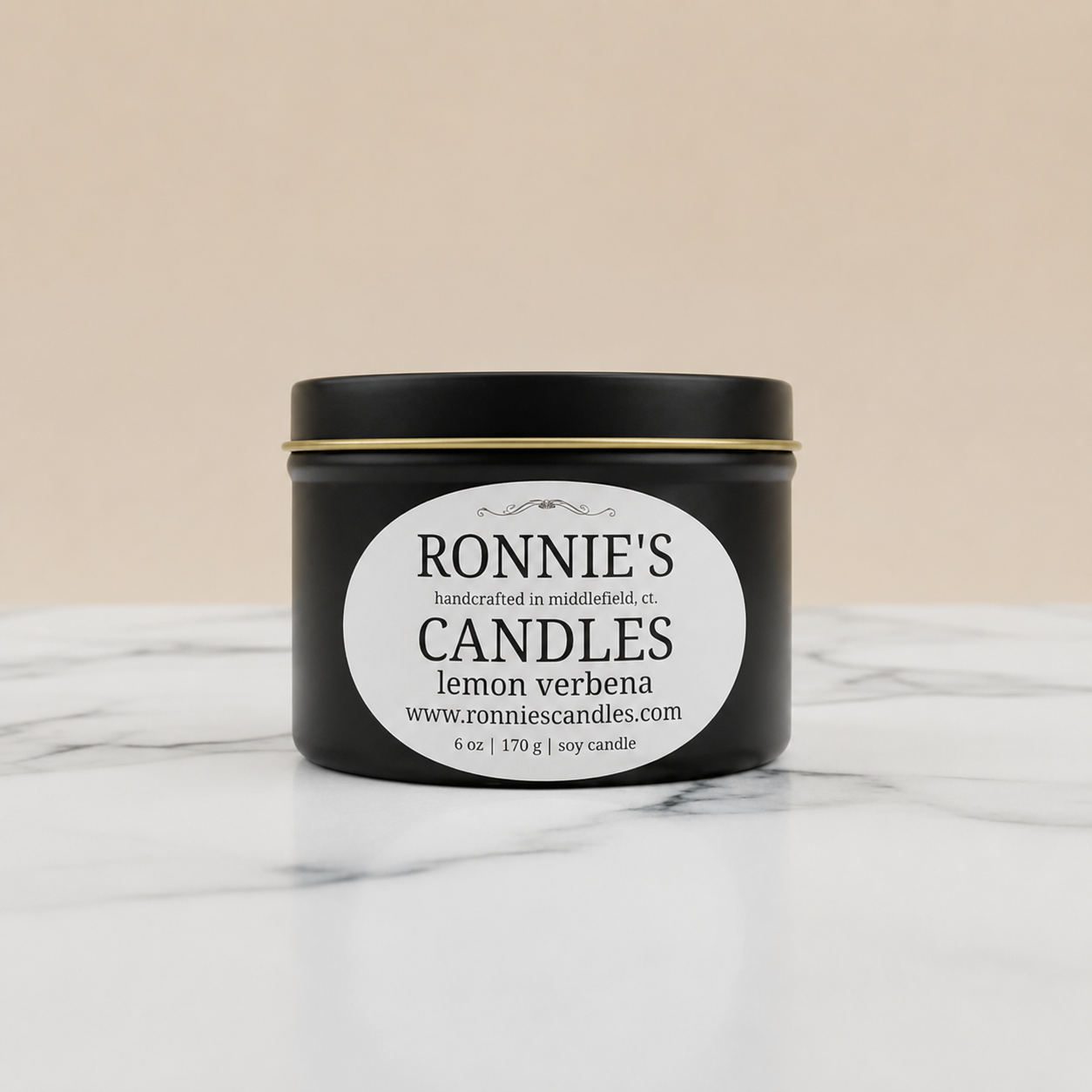 Lemon Verbena 100% Soy Candle
