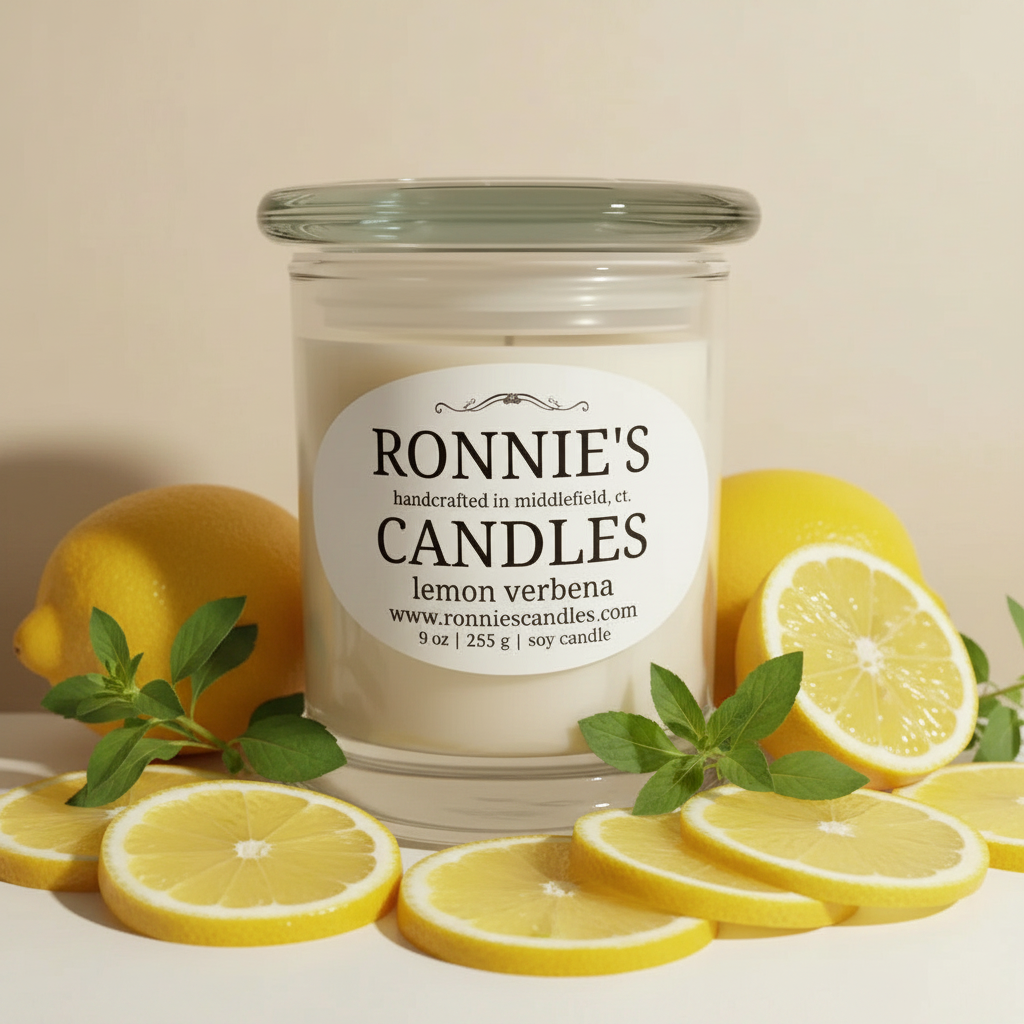Lemon Verbena 100% Soy Candle