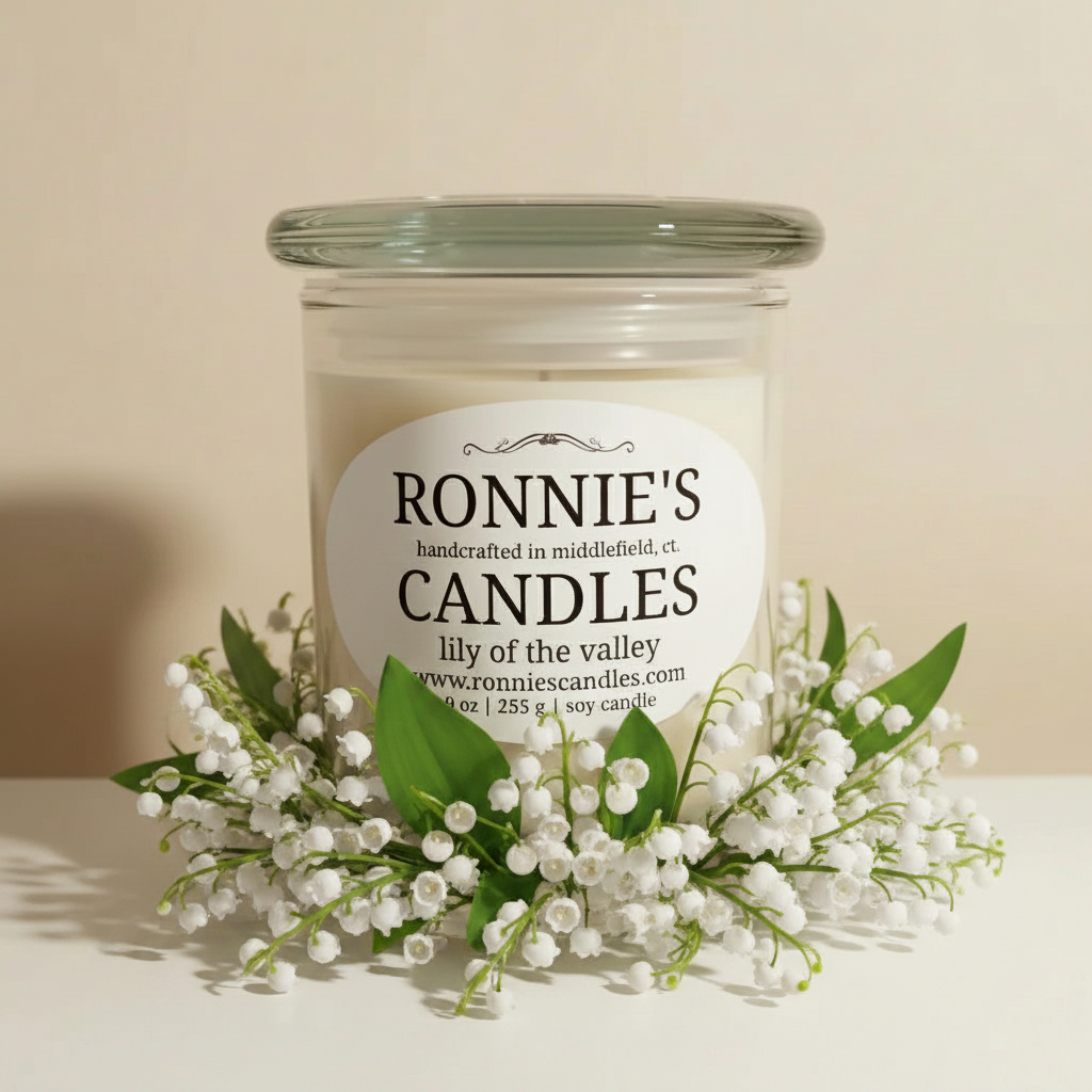Lily of the Valley 100% Soy Candle