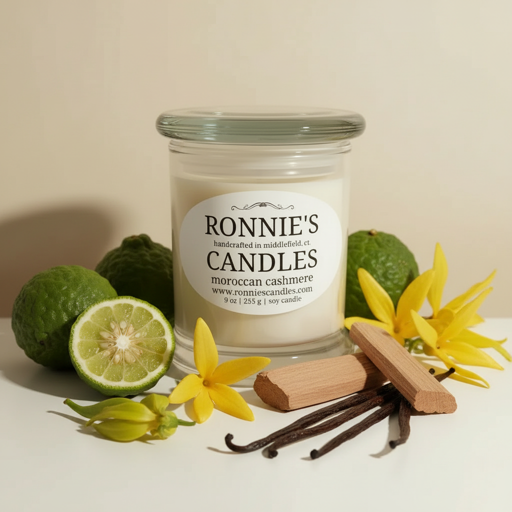 Moroccan Cashmere 100% Soy Candle