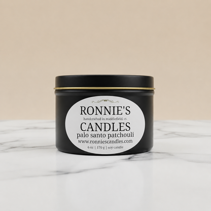 Palo Santo Patchouli 100% Soy Candle