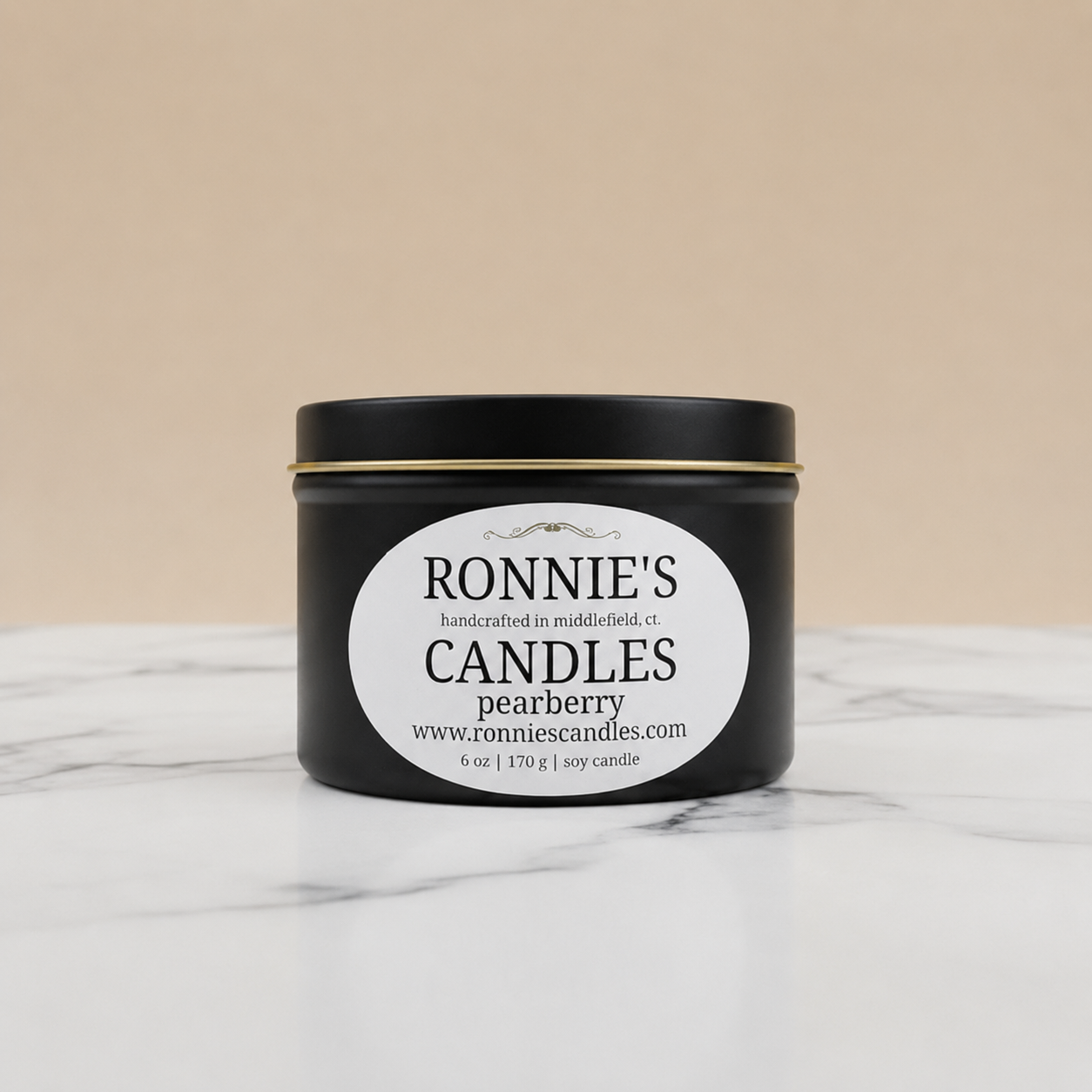 Pearberry 100% Soy Candle
