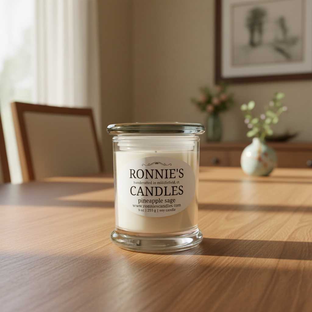 Pineapple Sage 100% Soy Candle