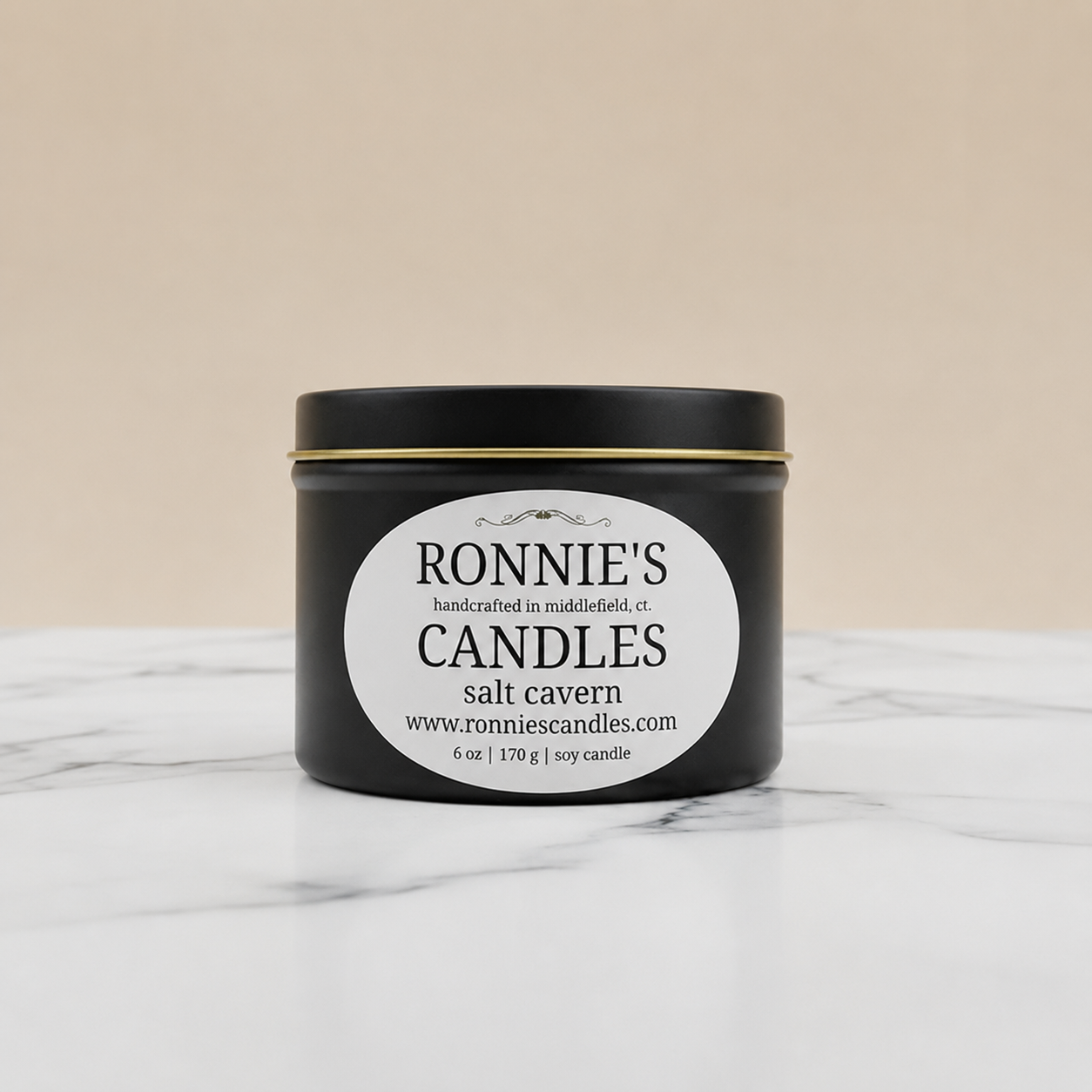Salt Cavern 100% Soy Candle