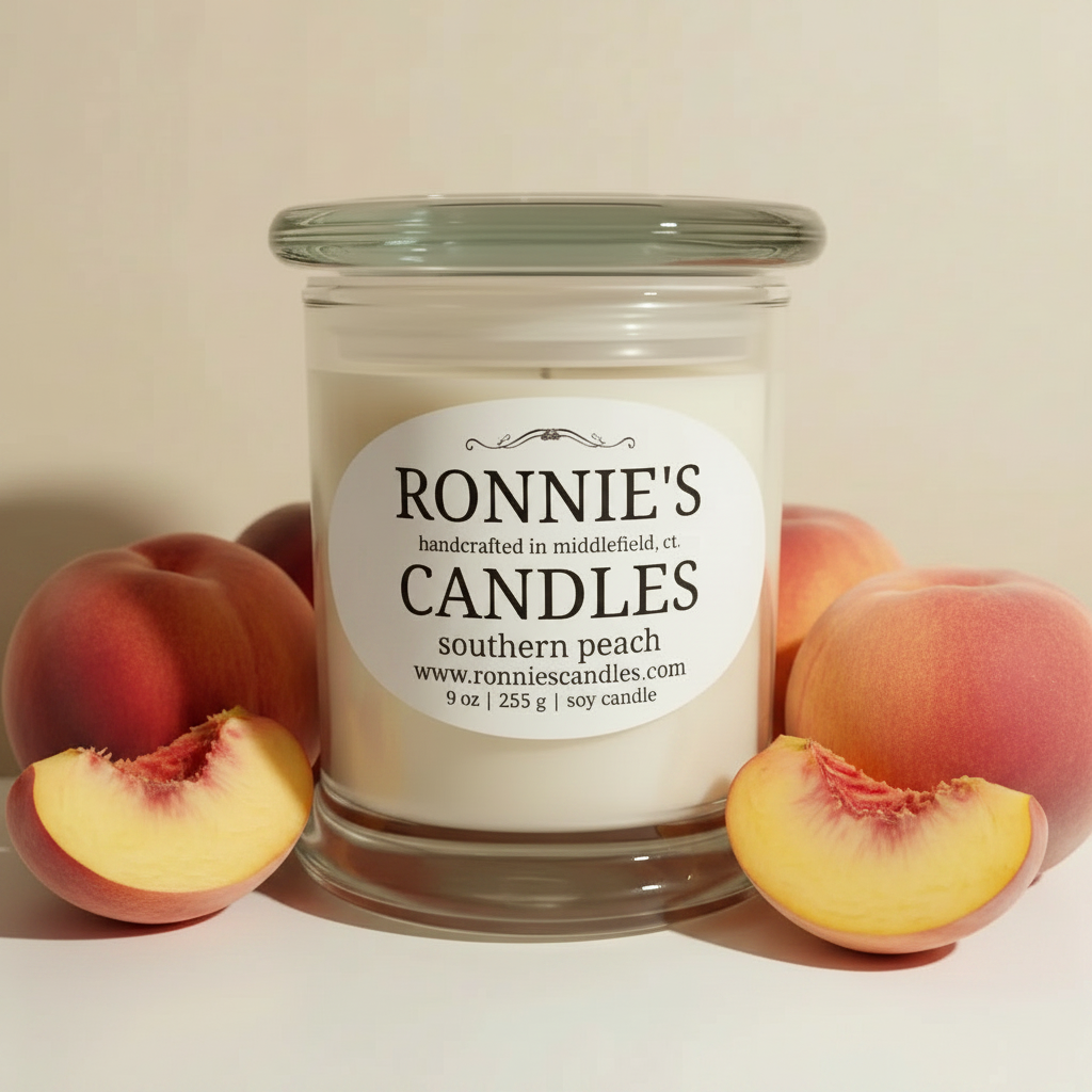 Southern Peach 100% Soy Candle