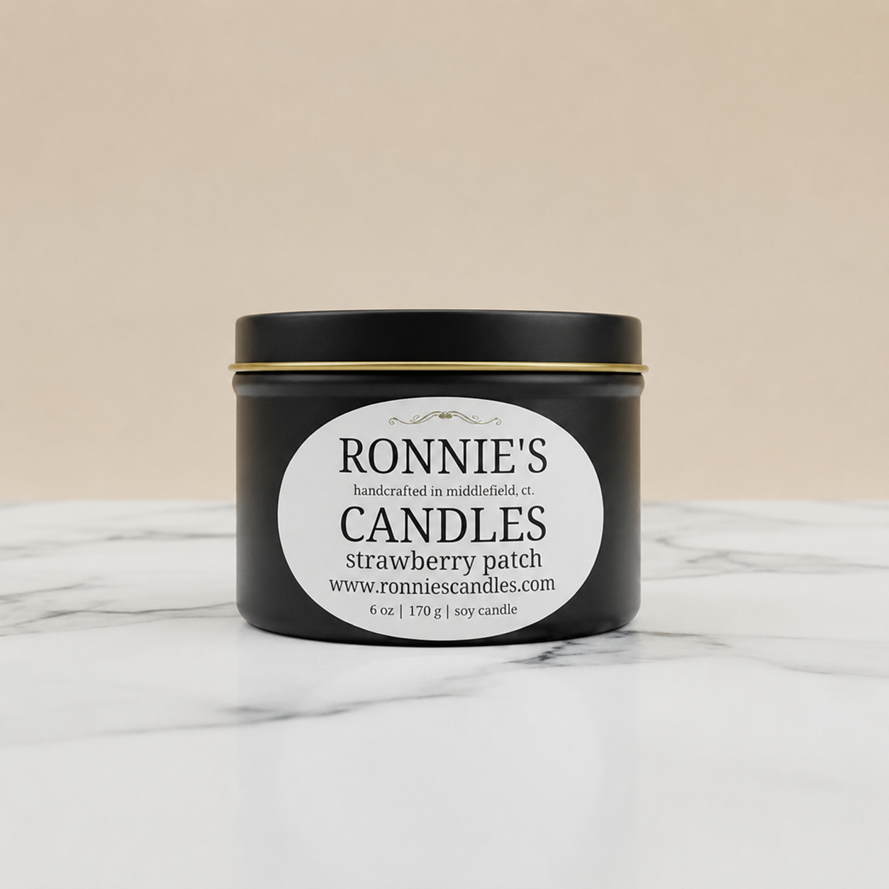 Strawberry Patch 100% Soy Candle