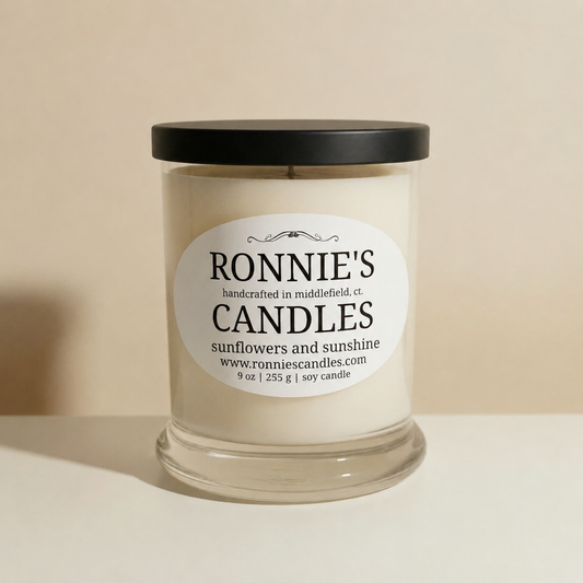 Sunflowers and Sunshine 100% Soy Candle