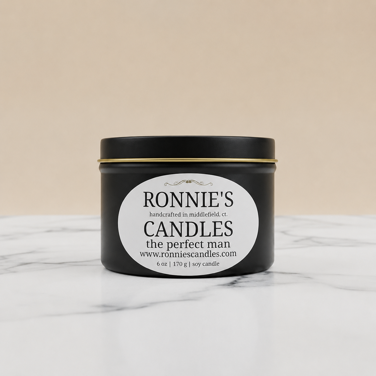 The Perfect Man 100% Soy Candle