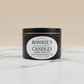 Tonka and Oud 100% Soy Candle