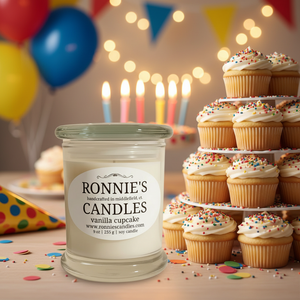 Vanilla Cupcake 100% Soy Candle