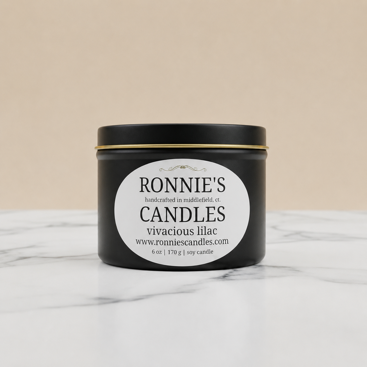 Vivacious Lilac 100% Soy Candle