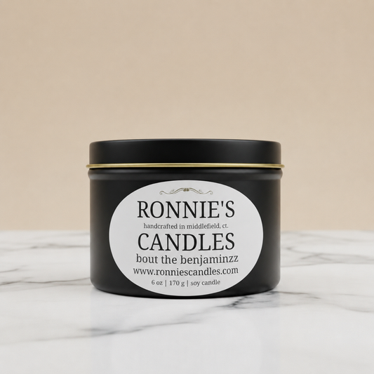 Bout the Benjaminzz 100% Soy Candle