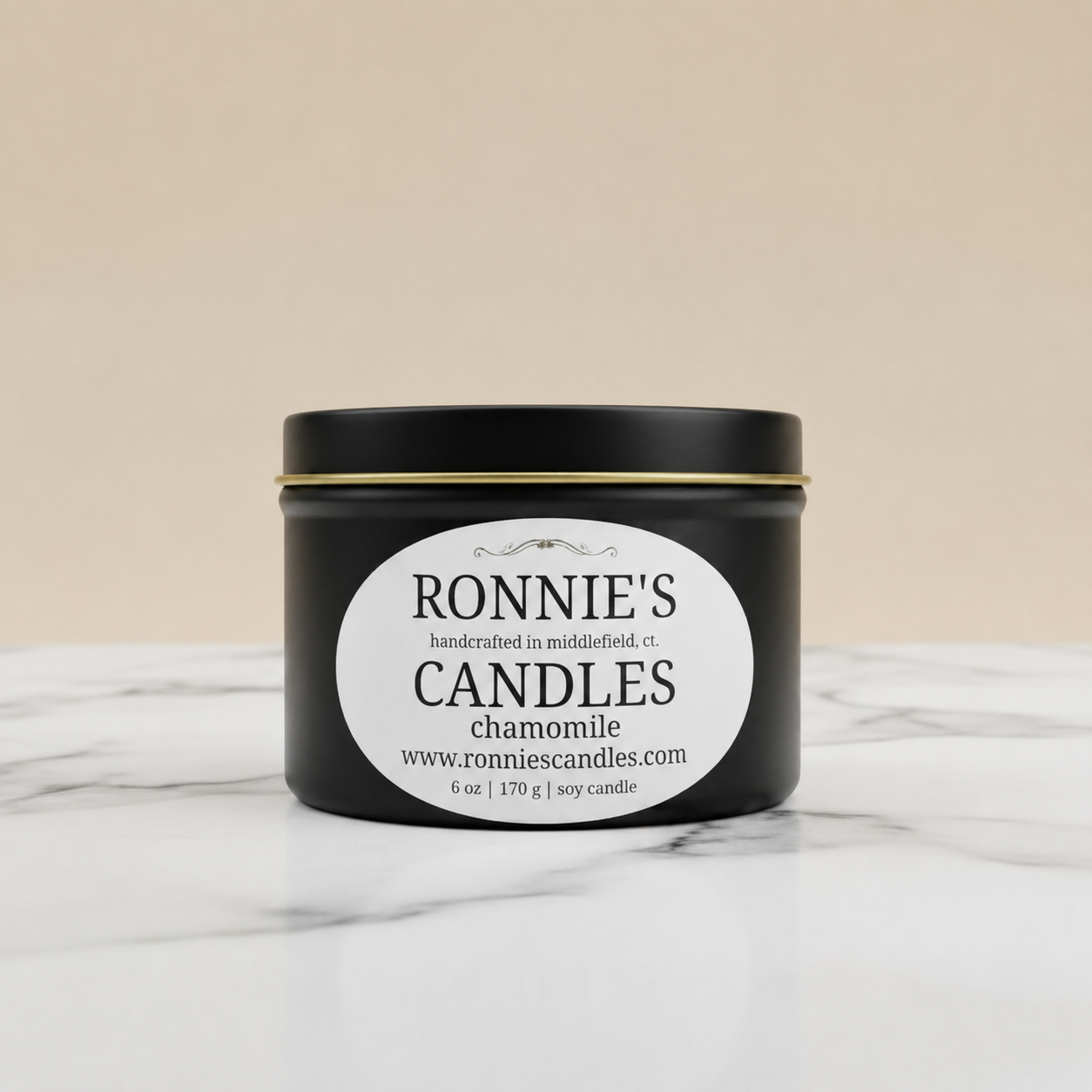 Chamomile 100% Soy Candle