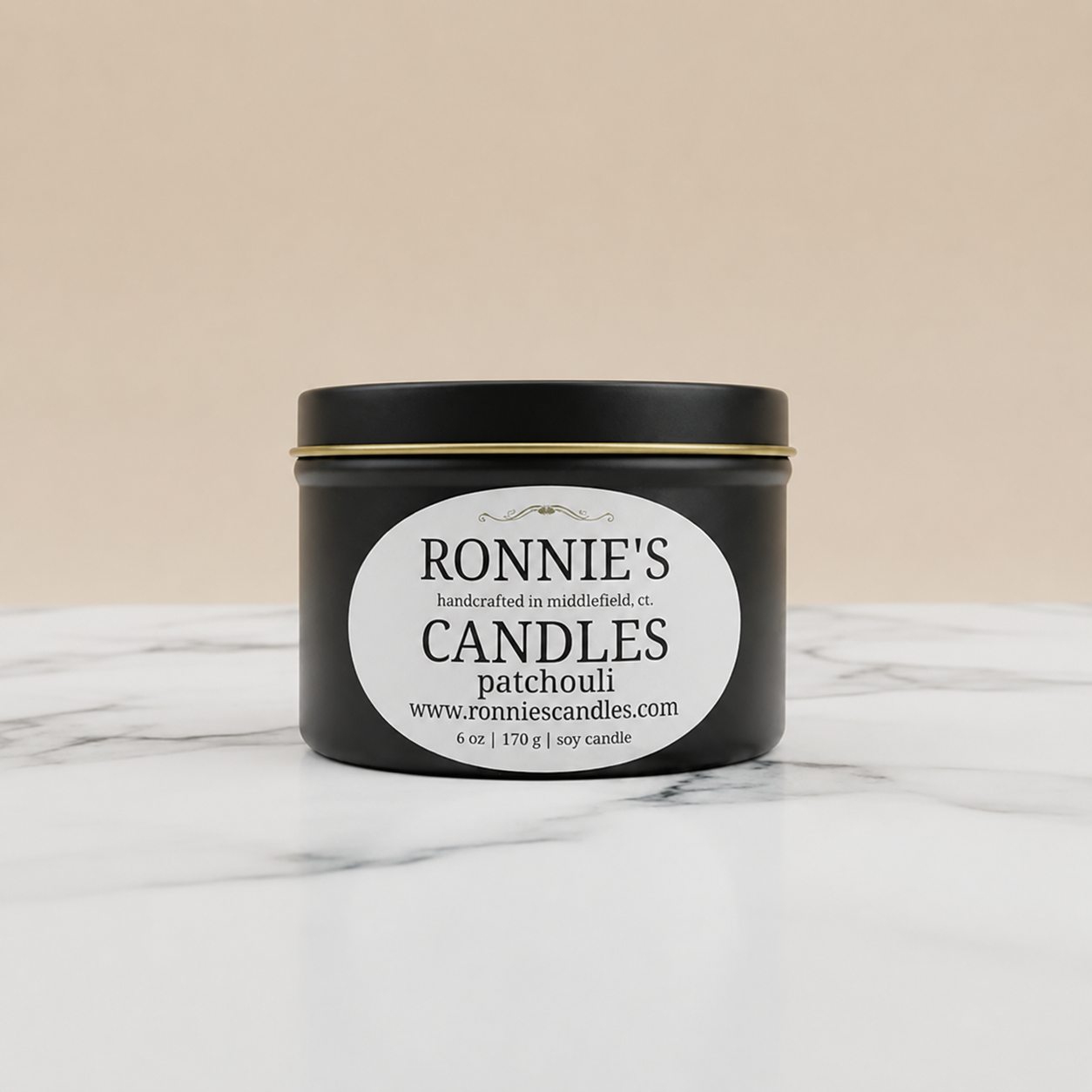 Patchouli 100% Soy Candle