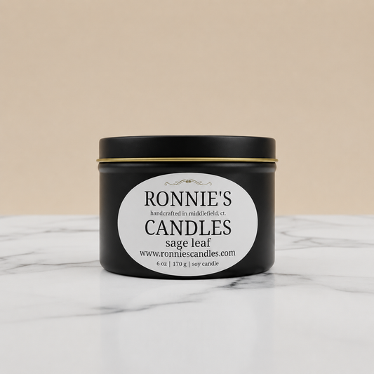 Sage Leaf 100% Soy Candle