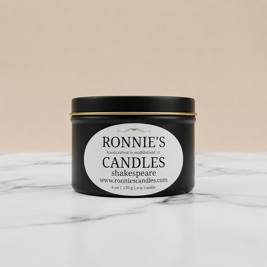 Shakespeare 100% Soy Candle