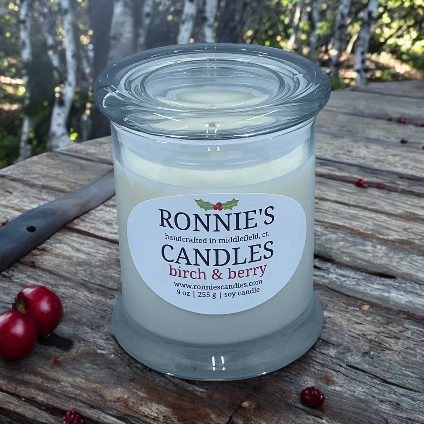 Birch and Berry 100% Soy Candle