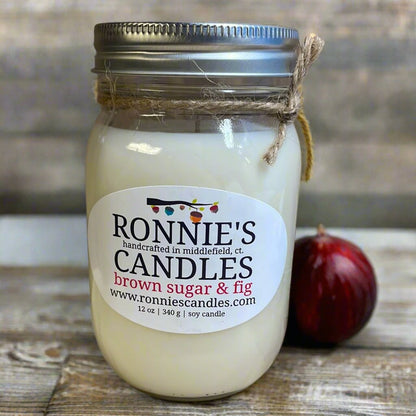 Brown Sugar and Fig 100% Soy Candle