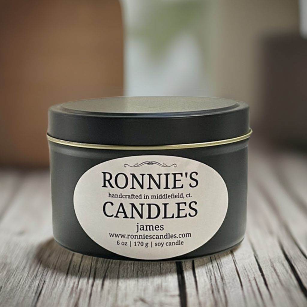 James 100% Soy Candle