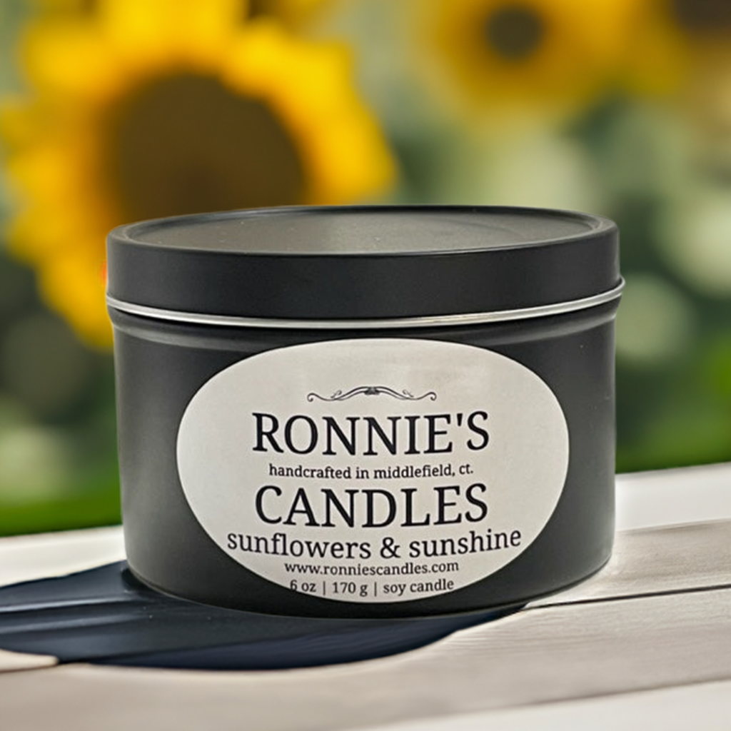 Sunflowers and Sunshine 100% Soy Candle