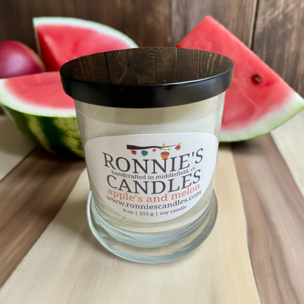 Apples and Melon 100% Soy Candle